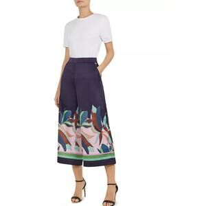 Ted Baker Mantao Supernatural-Print Culottes